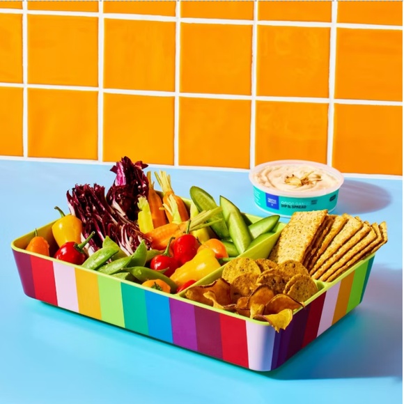 Tabitha Brown for Target - Rainbow Family Snack Tray - Picture 2 of 4